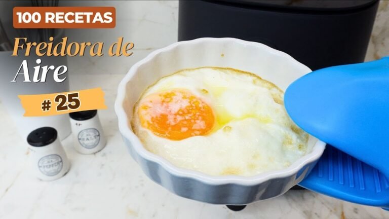 Cómo cocinar huevos fritos perfectos en una freidora de aire