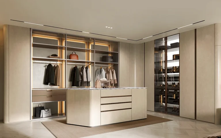 Cómo diseñar un vestidor en forma de L para maximizar el espacio