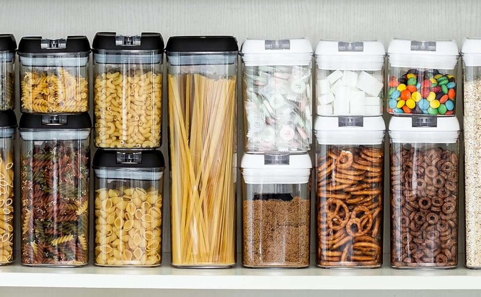 como elegir botes baratos para almacenar pasta y legumbres