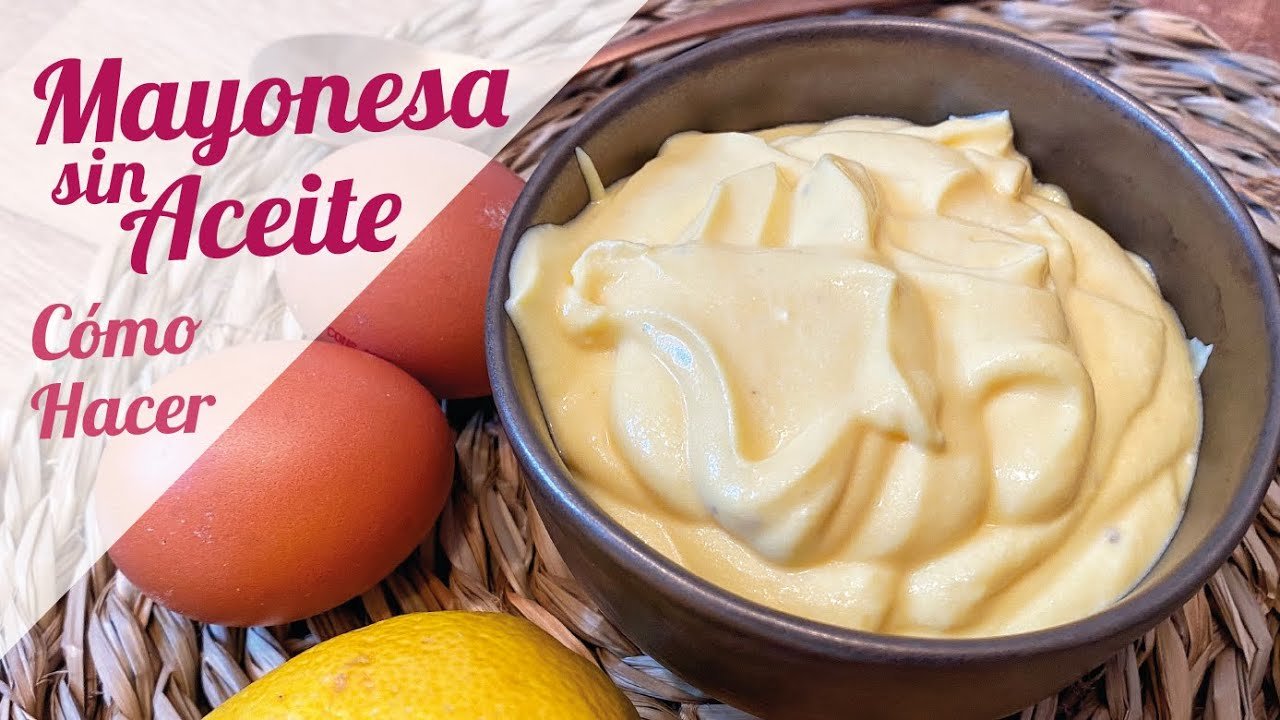 como hacer mayonesa sin aceite utilizando huevo duro