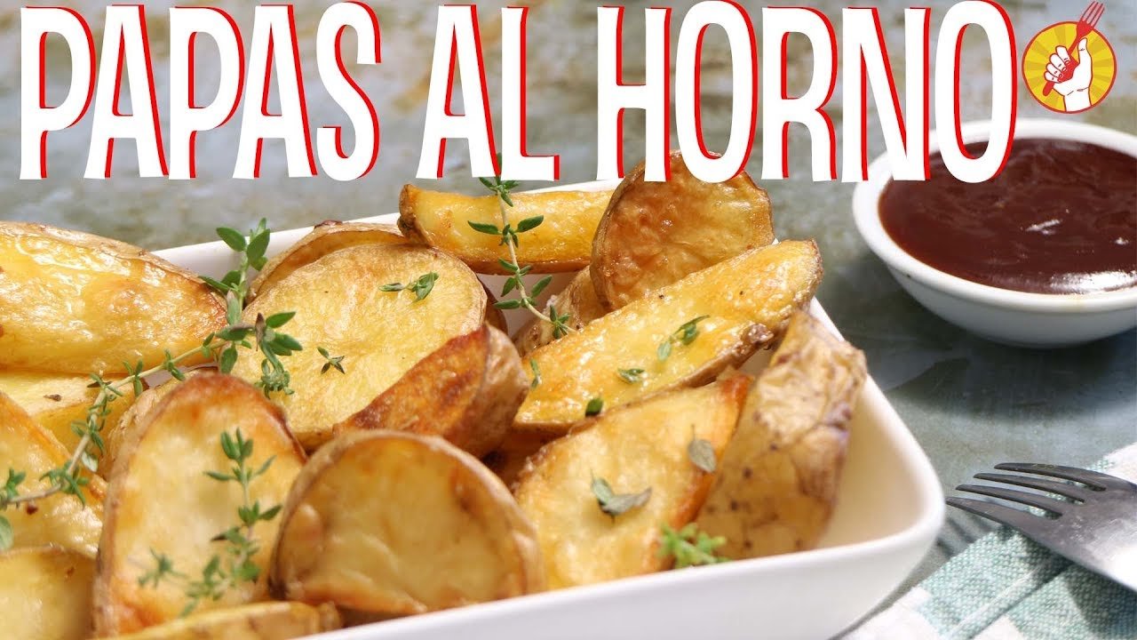 como hacer patatas al horno crujientes y deliciosas en casa