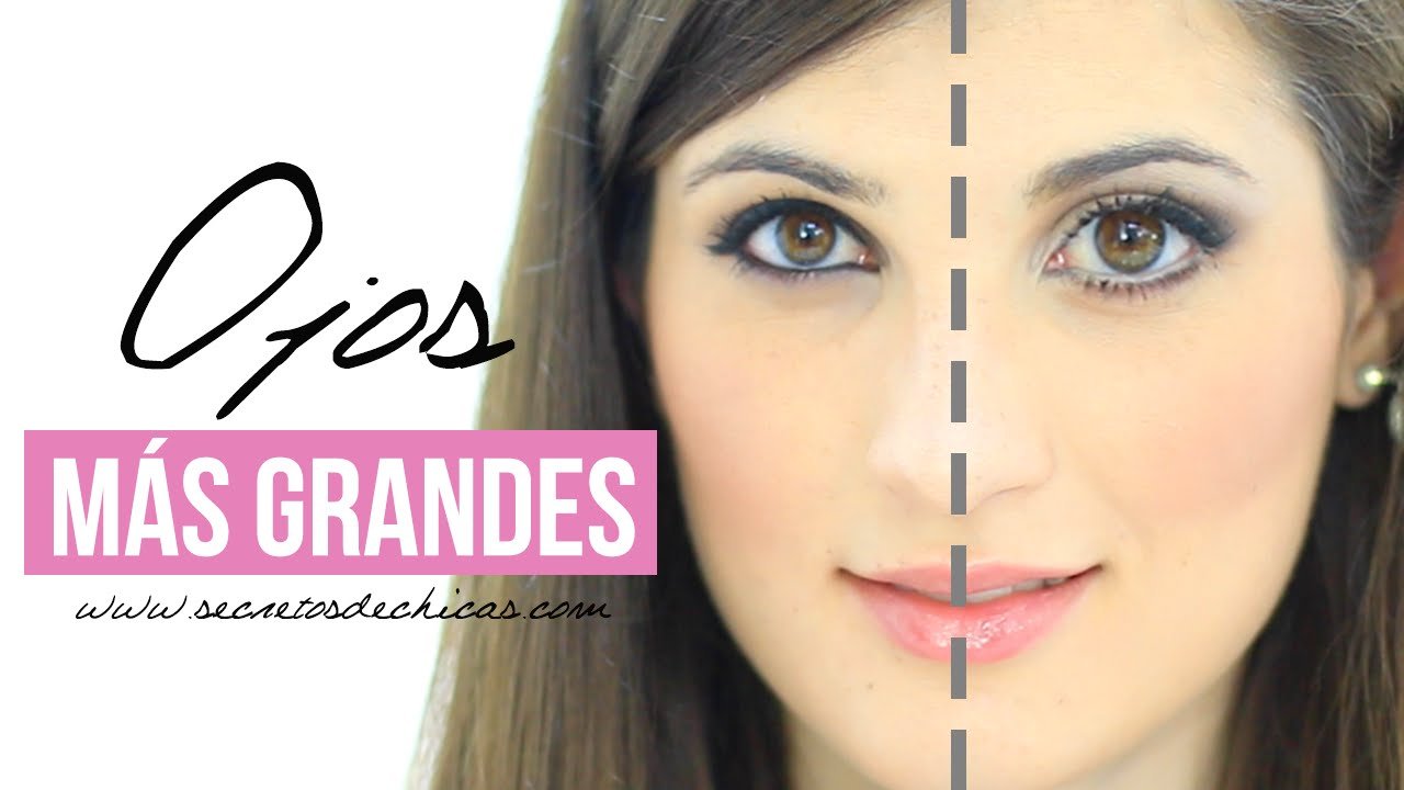 como hacer que tus ojos se vean mas grandes con maquillaje