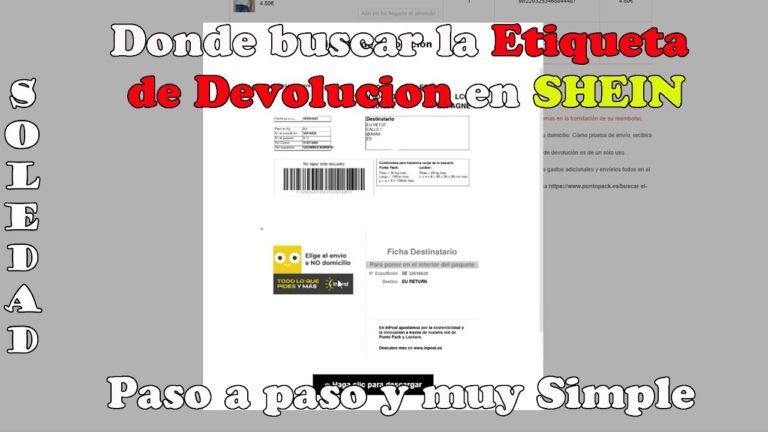 Cómo hacer una devolución en Shein España: guía rápida