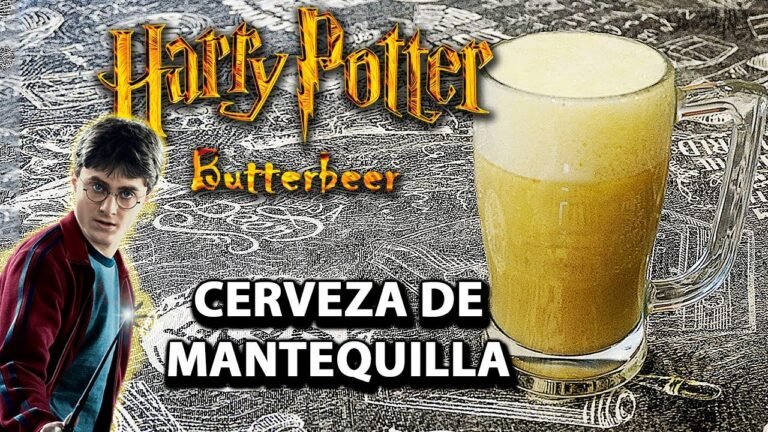Cómo preparar cerveza de mantequilla al estilo Harry Potter en casa