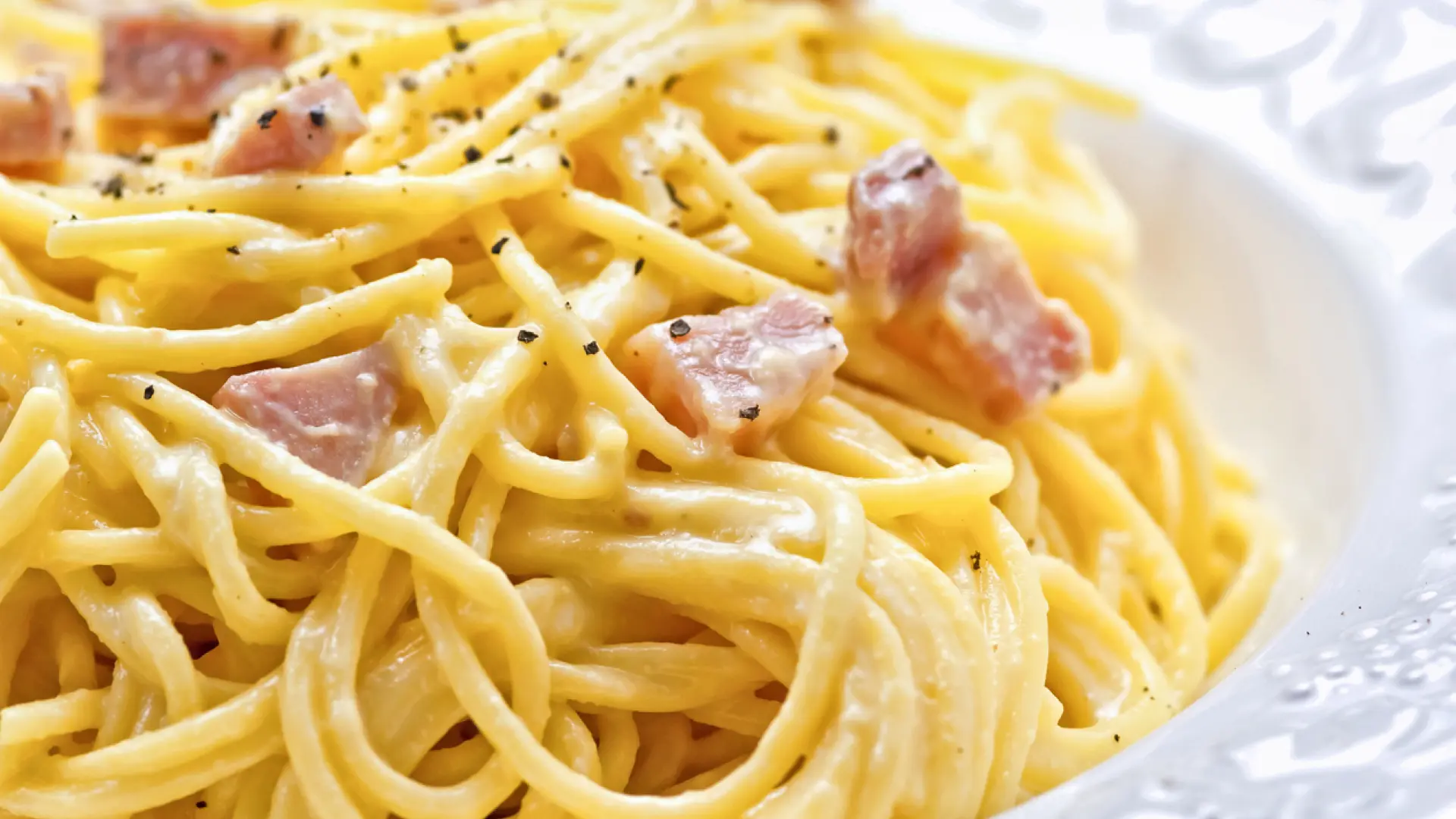 como preparar espaguetis a la carbonara sin usar nata