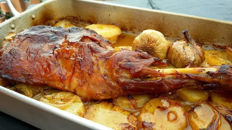 Cómo preparar un delicioso cordero al horno con patatas