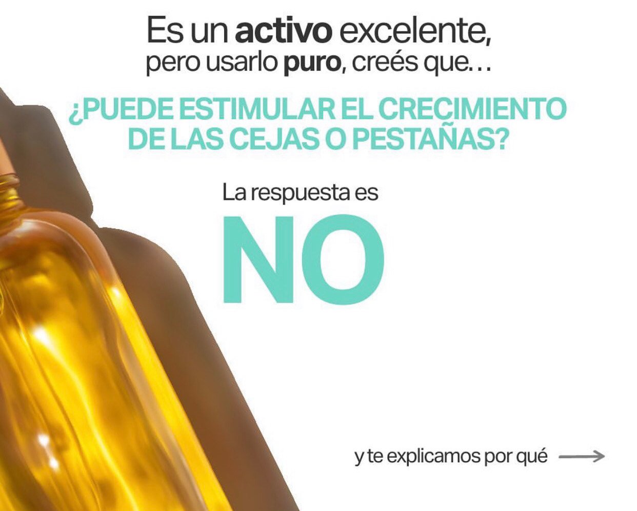 como puede el aceite de ricino mejorar el crecimiento de tus cejas