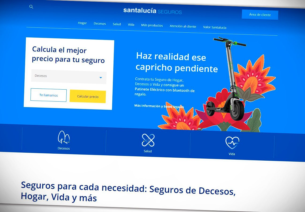 como puedo contactar gratuitamente a santa lucia seguros de hogar