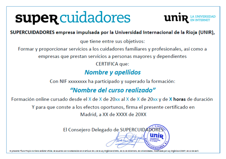 Cómo puedo inscribirme en un curso para cuidar personas mayores