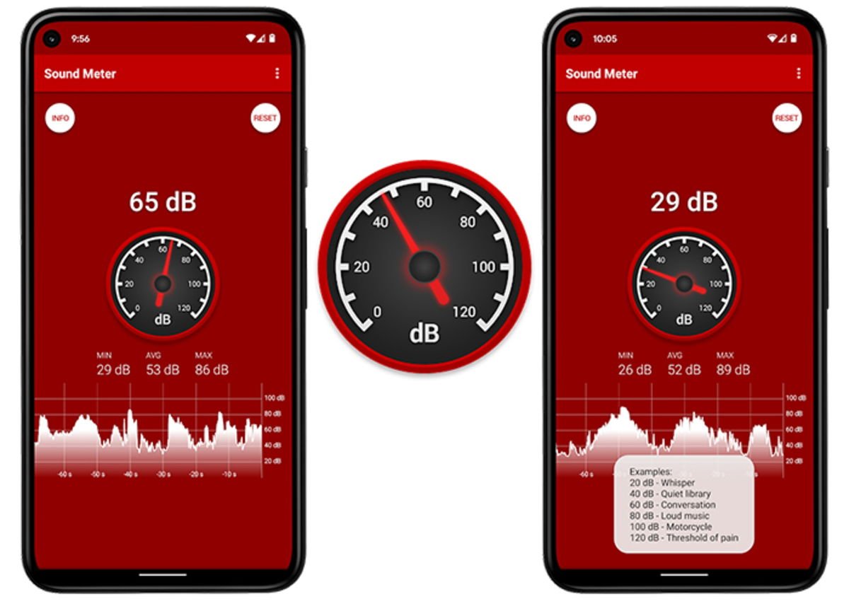 como puedo medir los decibelios usando mi movil de forma precisa