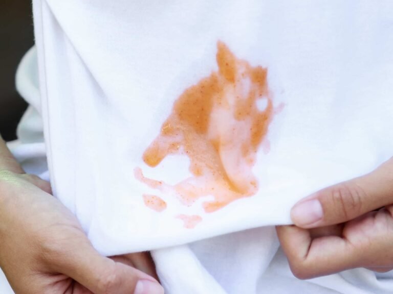Cómo puedo quitar una mancha de tomate de mi ropa fácilmente