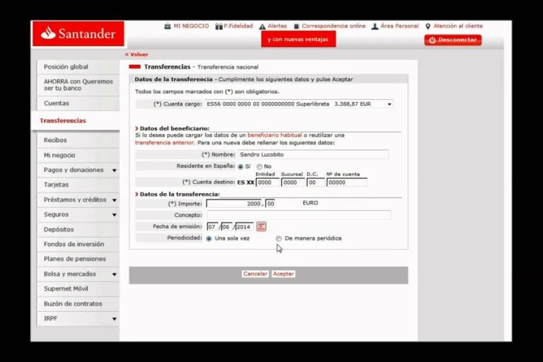 Cómo puedo realizar la alta en banca online del Santander