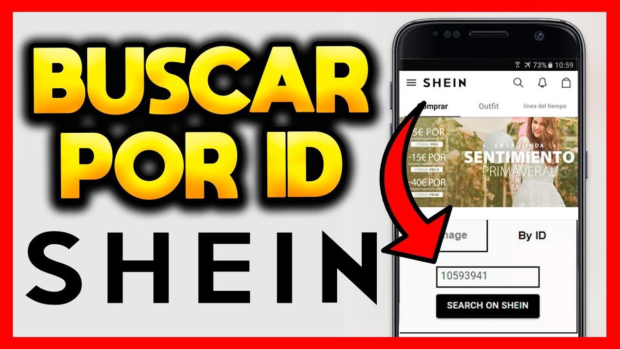 como puedo realizar una busqueda de imagenes y id en shein