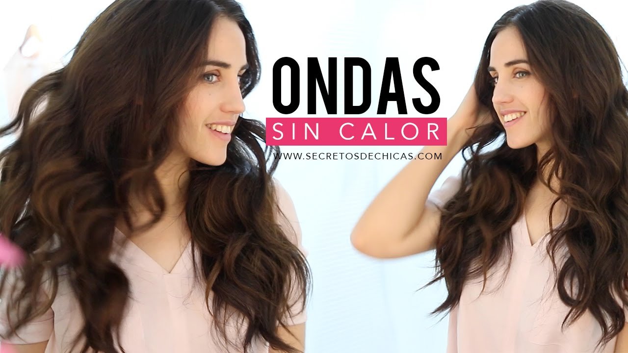 como rizar el pelo sin calor de manera efectiva y duradera