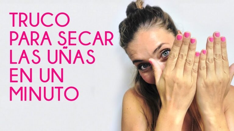 Cómo secar el esmalte de uñas rápido y lograr un acabado perfecto