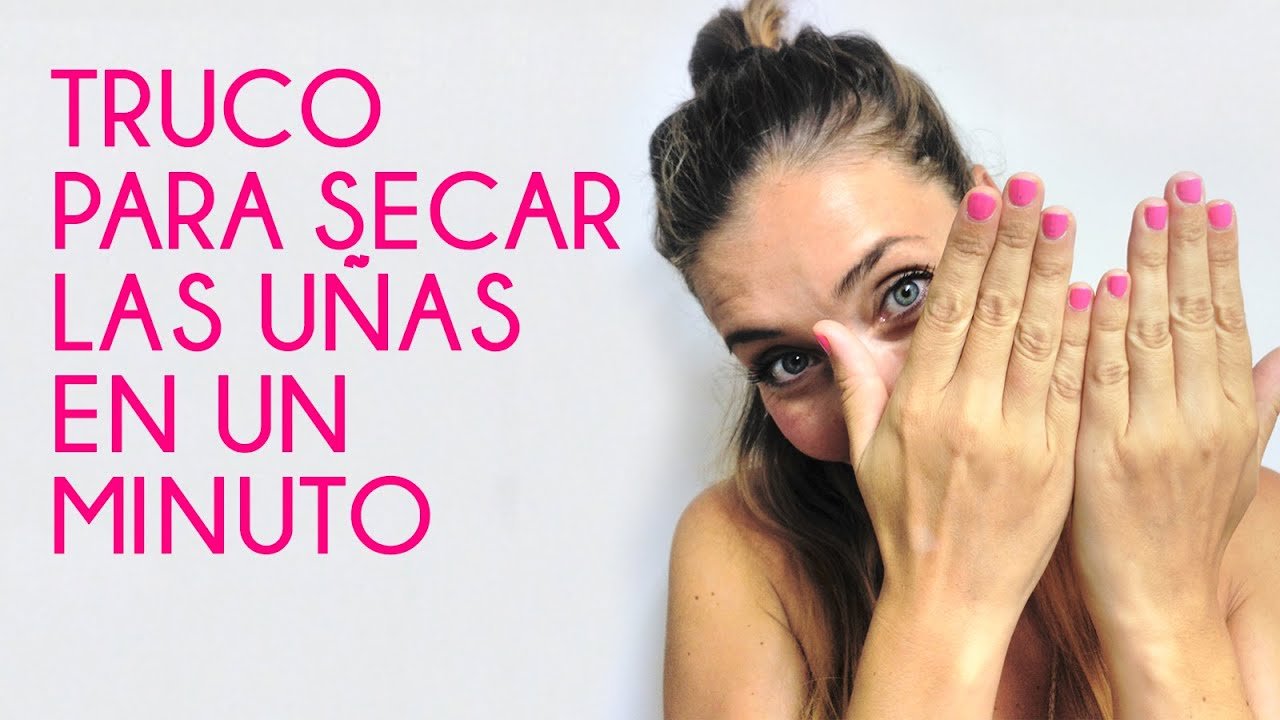 como secar el esmalte de unas rapido y lograr un acabado perfecto