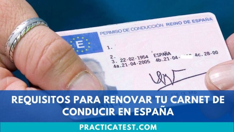 Cuándo y con qué frecuencia debes renovar tu carnet de conducir en España