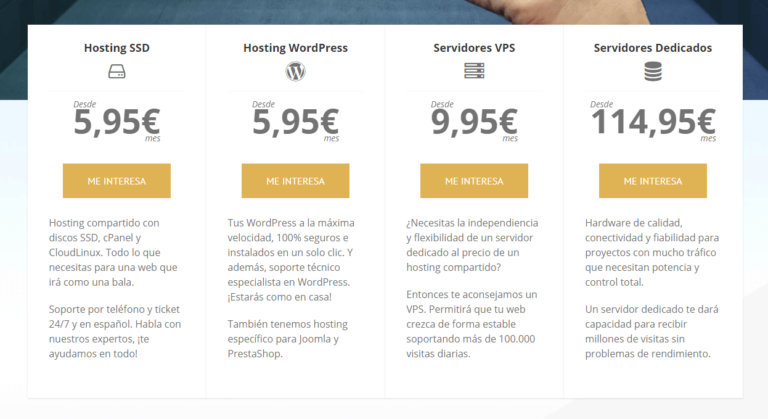 Cuánto cuesta crear una página web en España