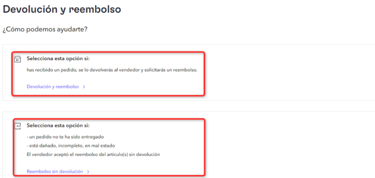 Cómo realizar una devolución en Miravia paso a paso