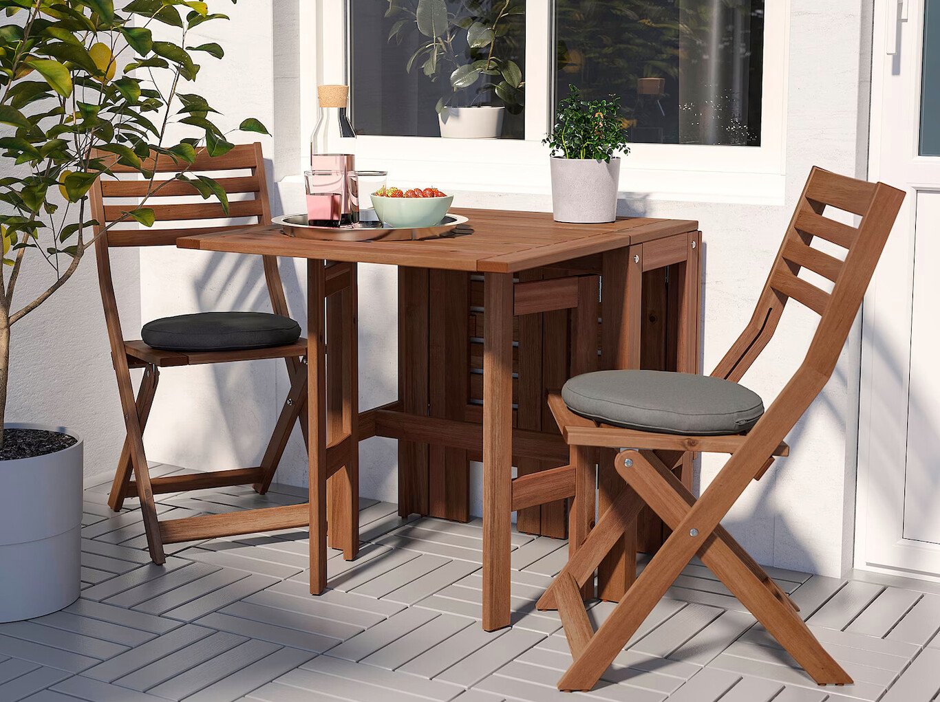 donde comprar una mesa de madera plegable para terraza en ikea