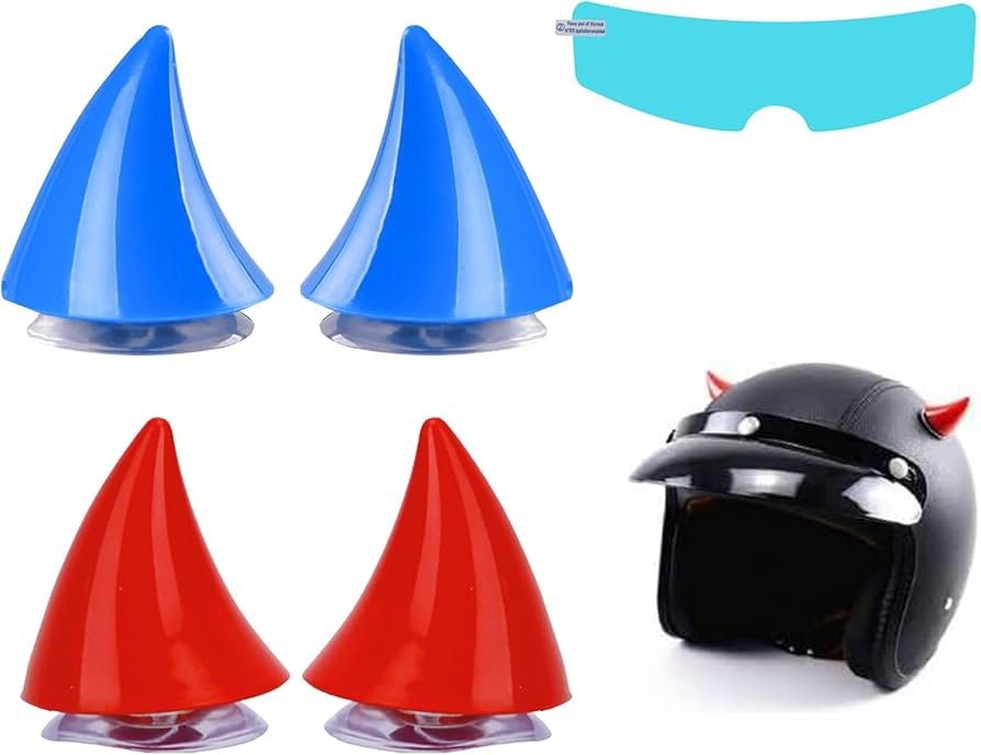 donde puedo comprar cuernos para casco de moto de manera segura