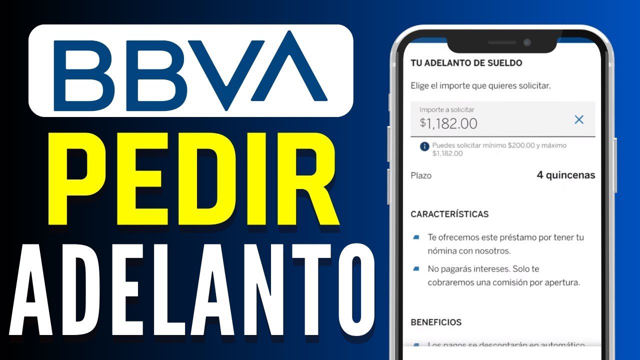 es posible solicitar un adelanto de sueldo en bbva a traves del cajero automatico