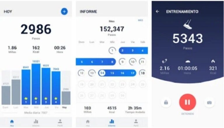 Qué aplicación es la mejor para contar tus pasos diariamente