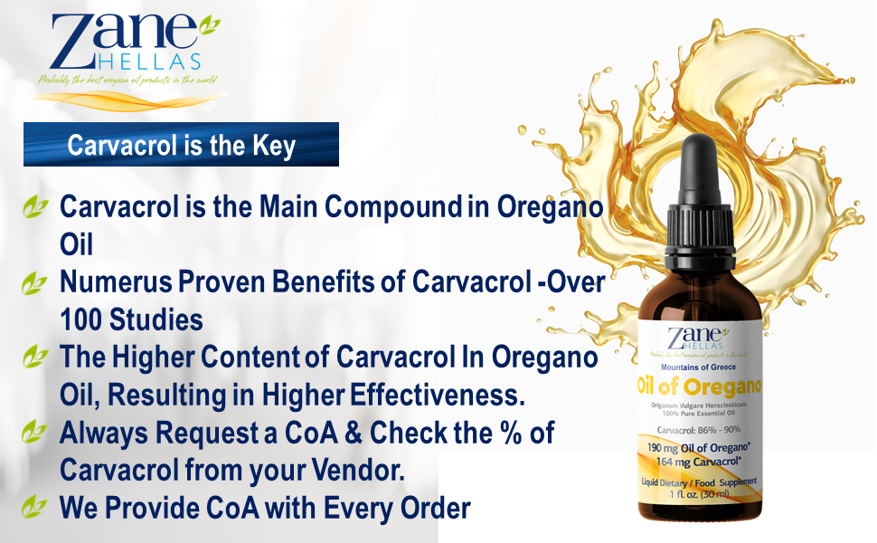 que beneficios tiene el aceite de oregano con 80 de carvacrol