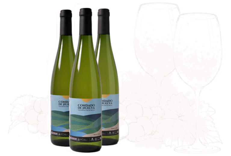 Qué características y variedades del vino blanco se producen en el Condado de Huelva