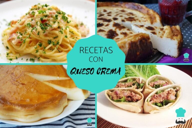 Qué deliciosas recetas se pueden preparar con queso de untar