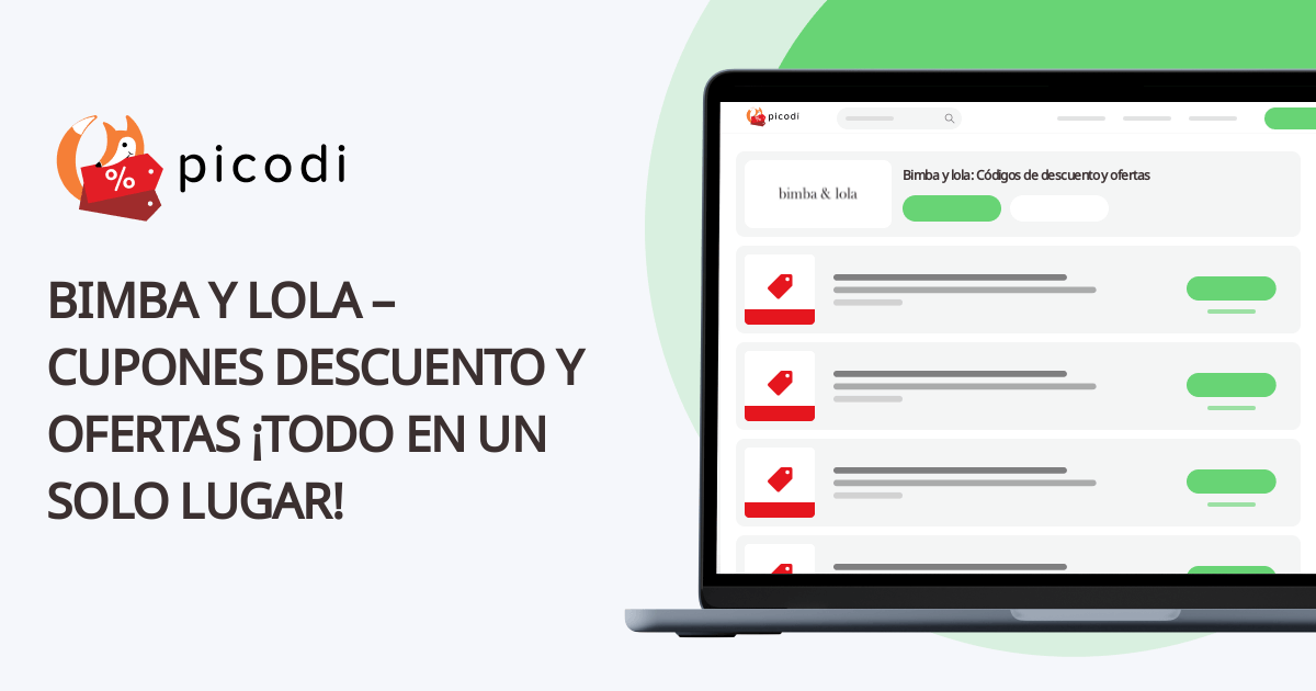 que descuentos y rebajas ofrecen en bimba y lola este ano