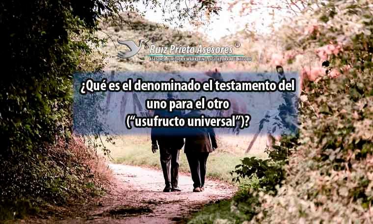 Qué es un testamento uno para el otro y cómo afecta a los hijos