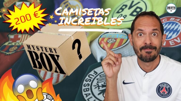 Qué es una mystery box de camisetas de fútbol retro y cómo funciona