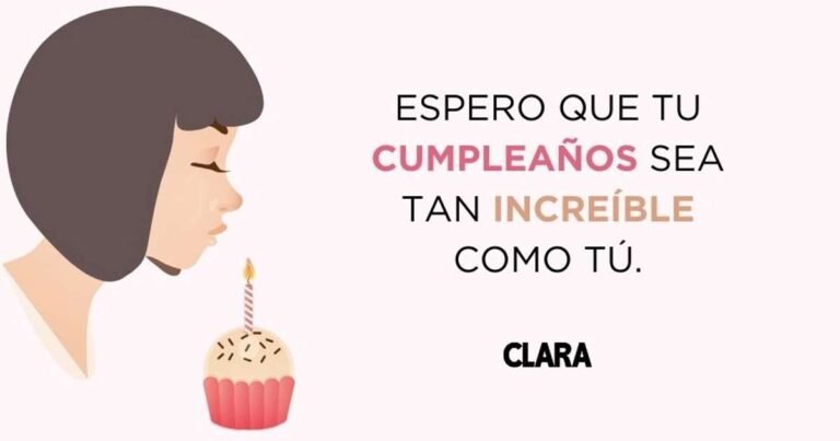 Qué frases creativas puedo usar para felicitar a alguien en su cumpleaños