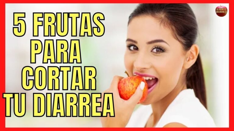 Qué frutas son recomendables comer cuando tienes diarrea
