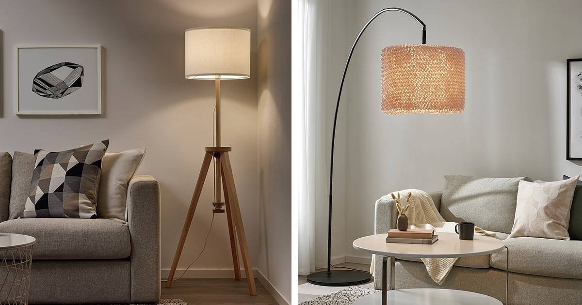 que lamparas de pie con mesita ofrece ikea para mi sala de estar