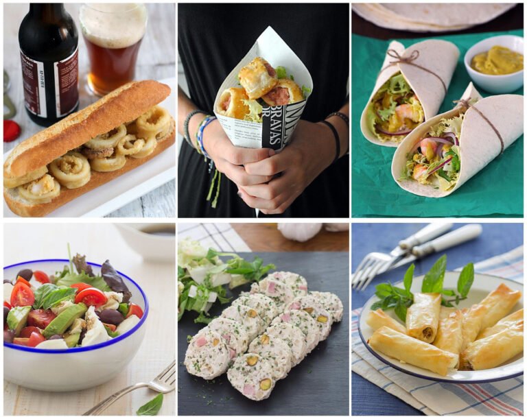 Qué opciones de comida para llevar al campo son las más recomendadas