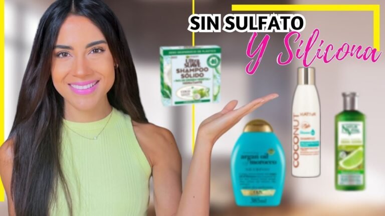 Qué son los champús sin parabenos, sulfatos y siliconas